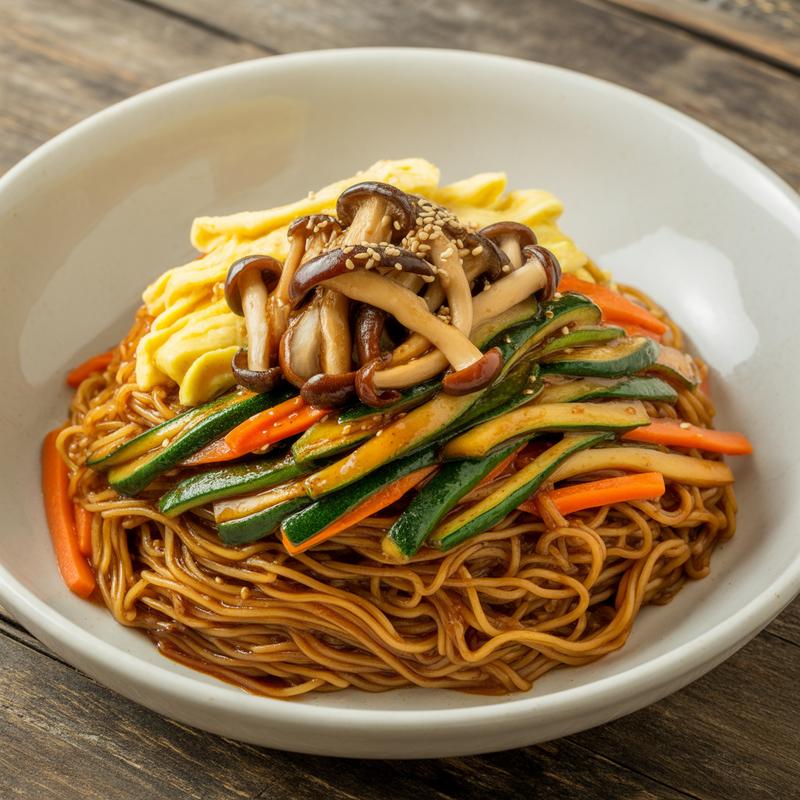 간장 비빔국수