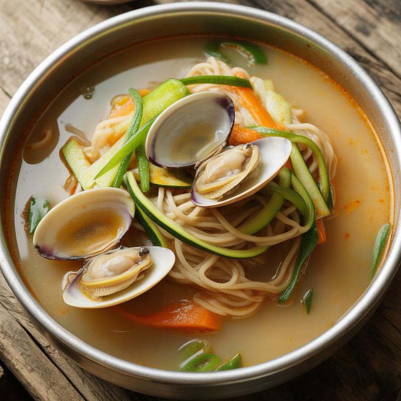 바지락칼국수