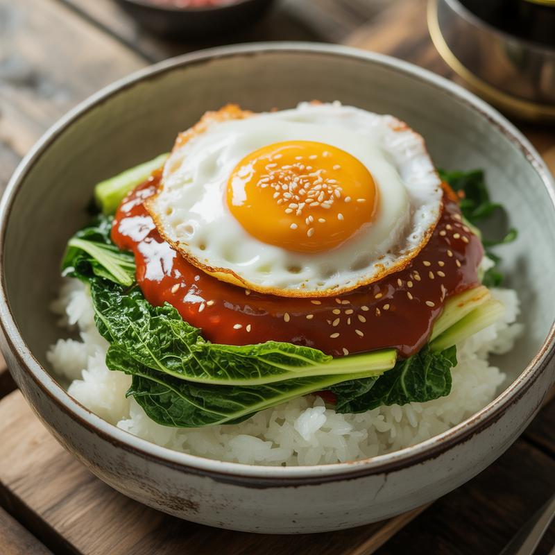 봄동 비빔밥