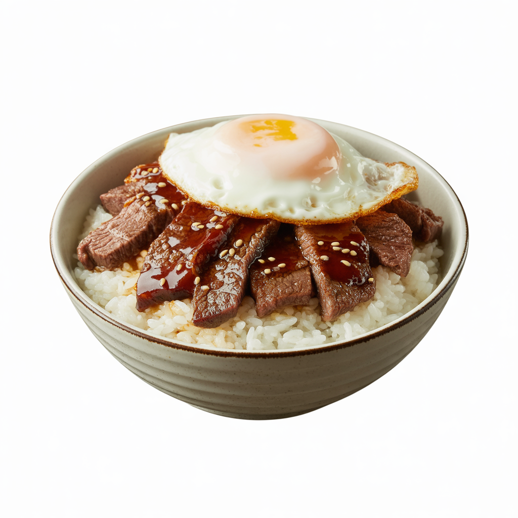소고기 스테이크 덮밥