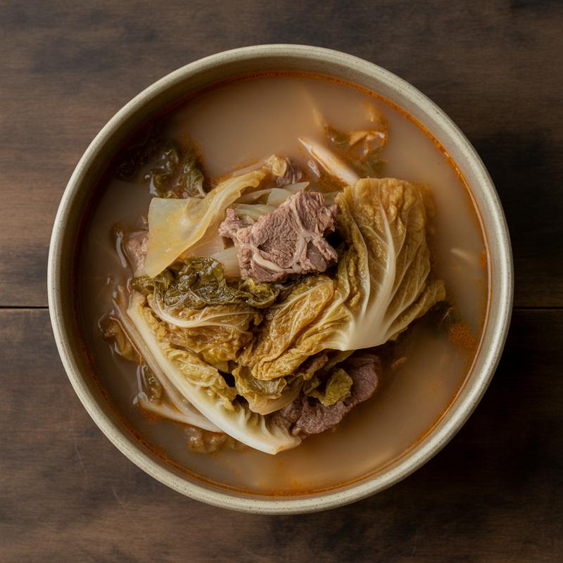 우거지국