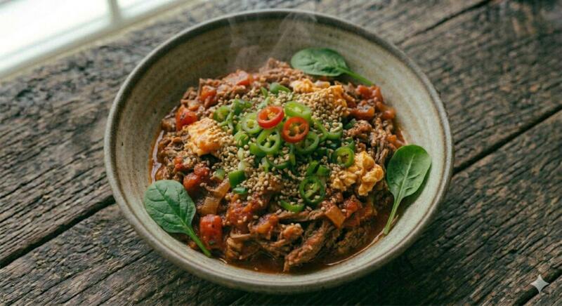 토마토소스 고기볶음