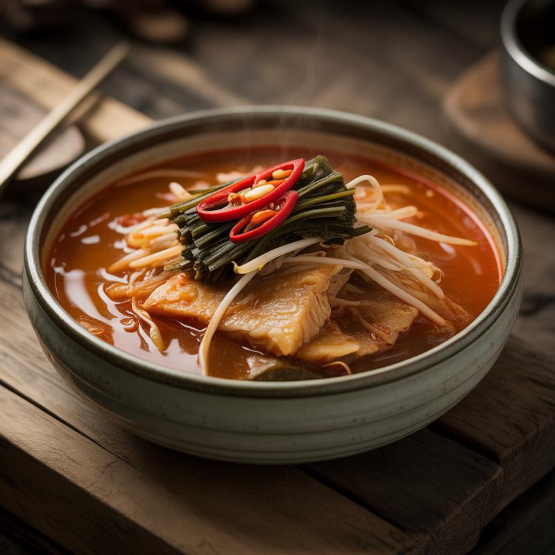 황태콩나물해장국