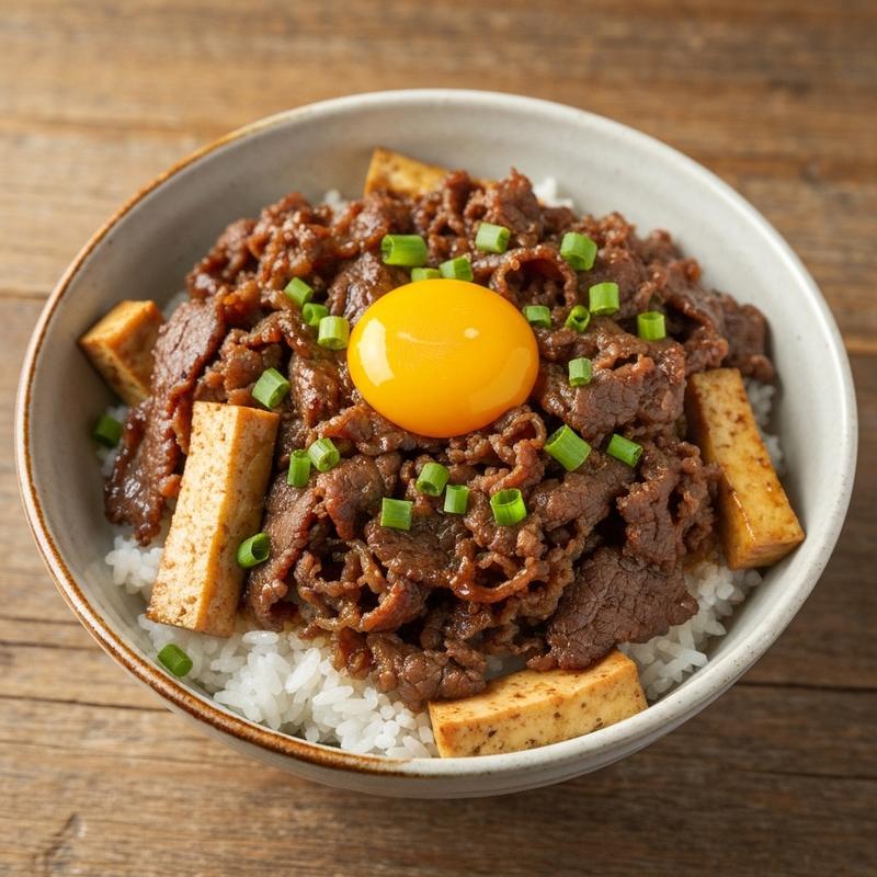 스키야키 덮밥