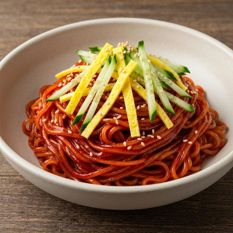 비빔쫄면