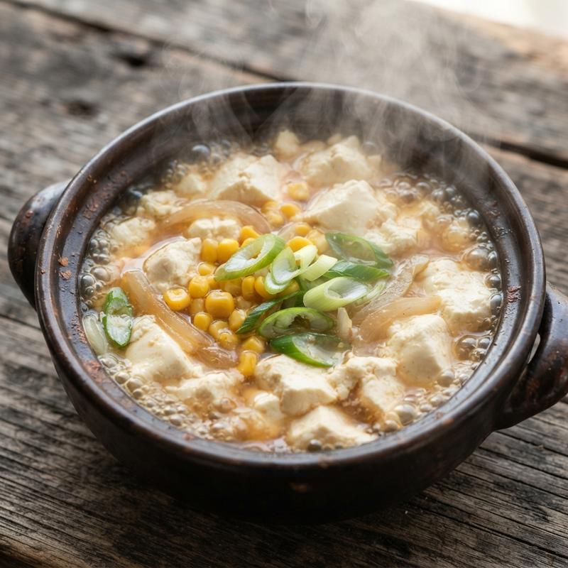 순두부 옥수수전골