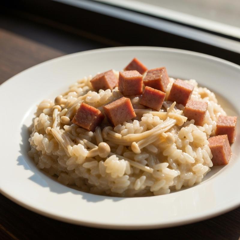 스팸 리조또