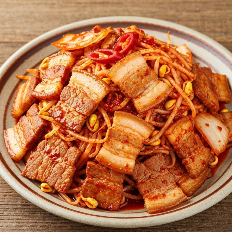 대패 콩나물 불고기