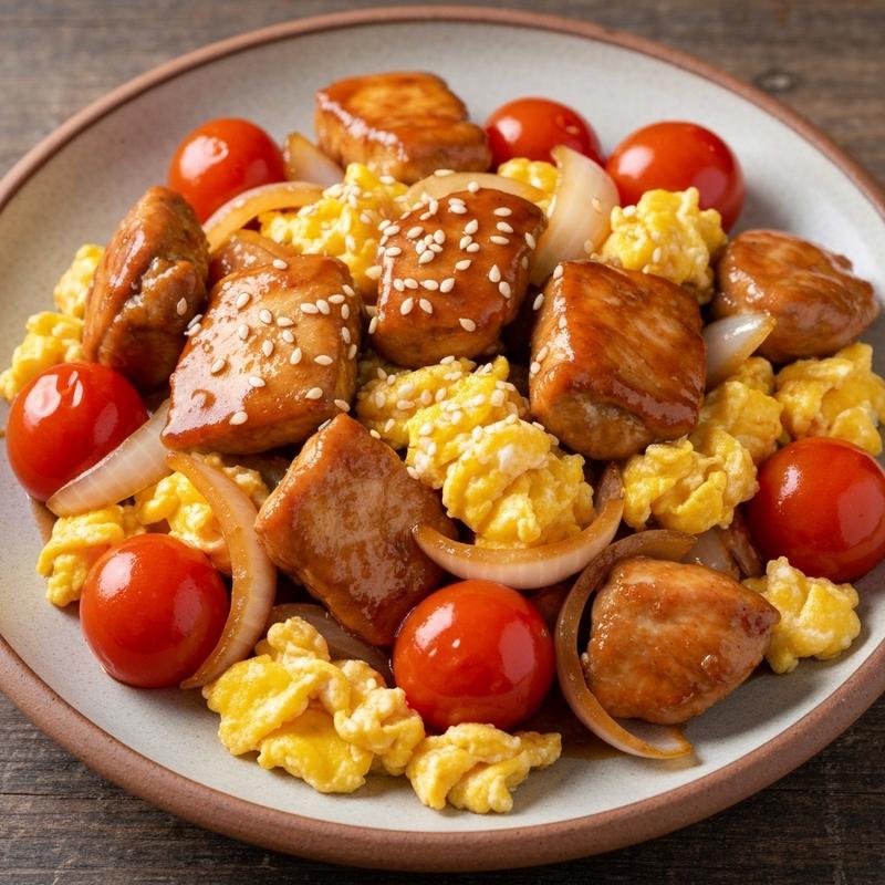 닭가슴살 토마토 계란볶음