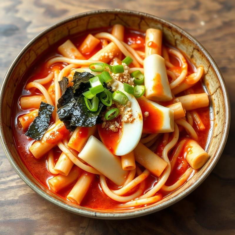 우동 떡볶이