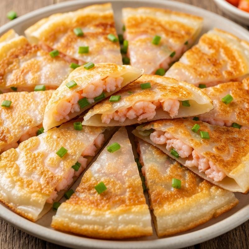라이스페이퍼 새우전