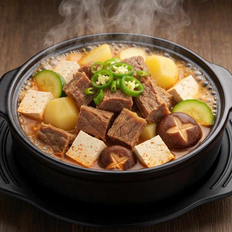 스지 된장찌개