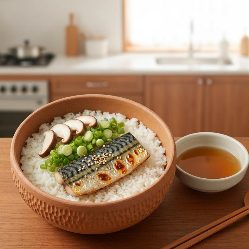 삼치 부추 솥밥