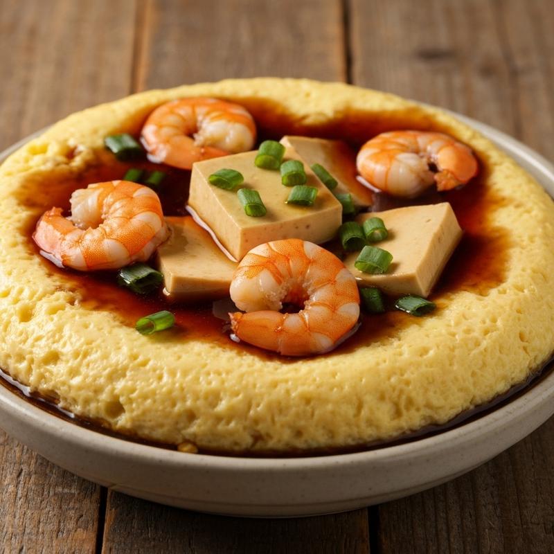 새우 연두부 계란찜