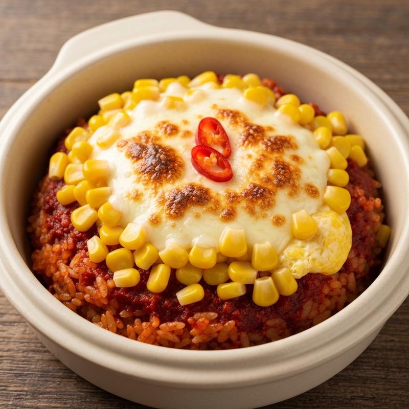 옥수수 치즈밥