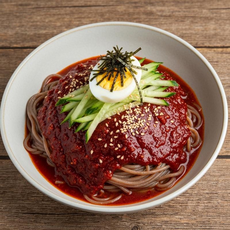 비빔 막국수