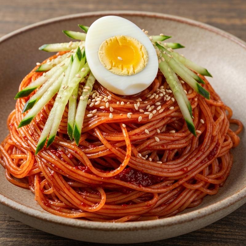 고추장 비빔국수