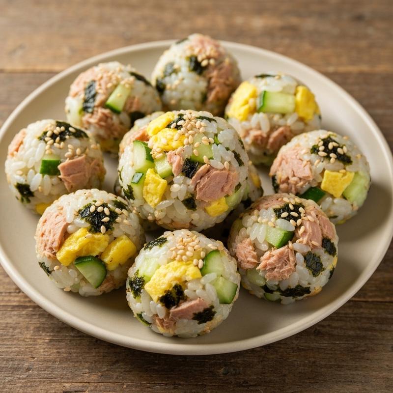참치오이주먹밥