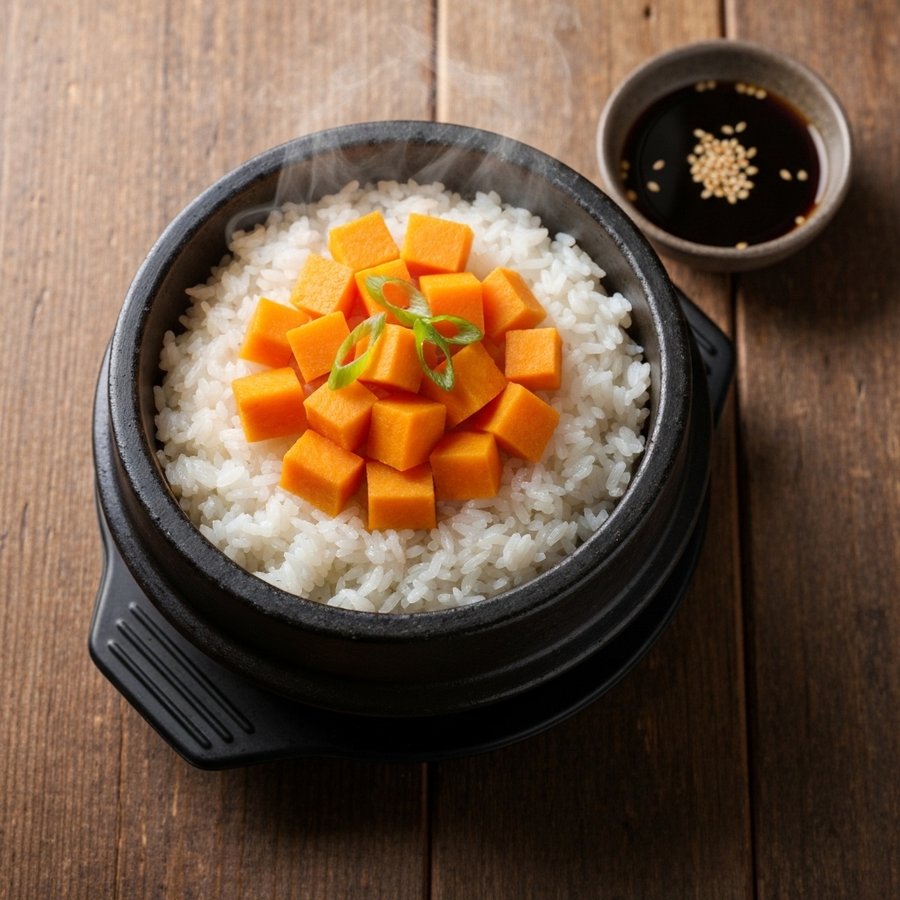 고구마 솥밥