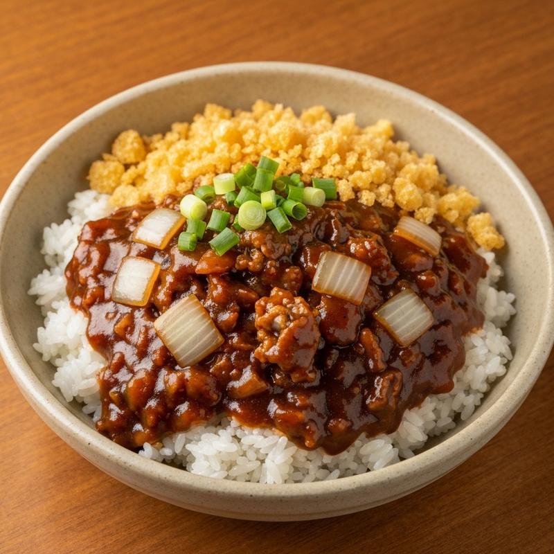 만두 덮밥