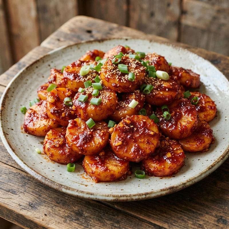 갈릭 비빔감자