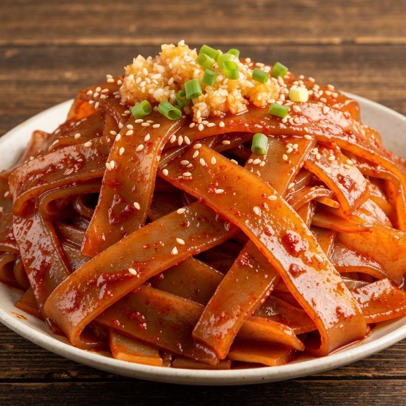 간장 비빔당면