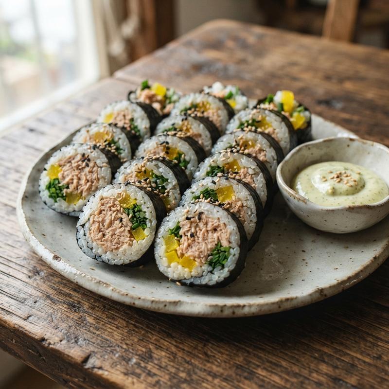와사비 참치마요 김밥