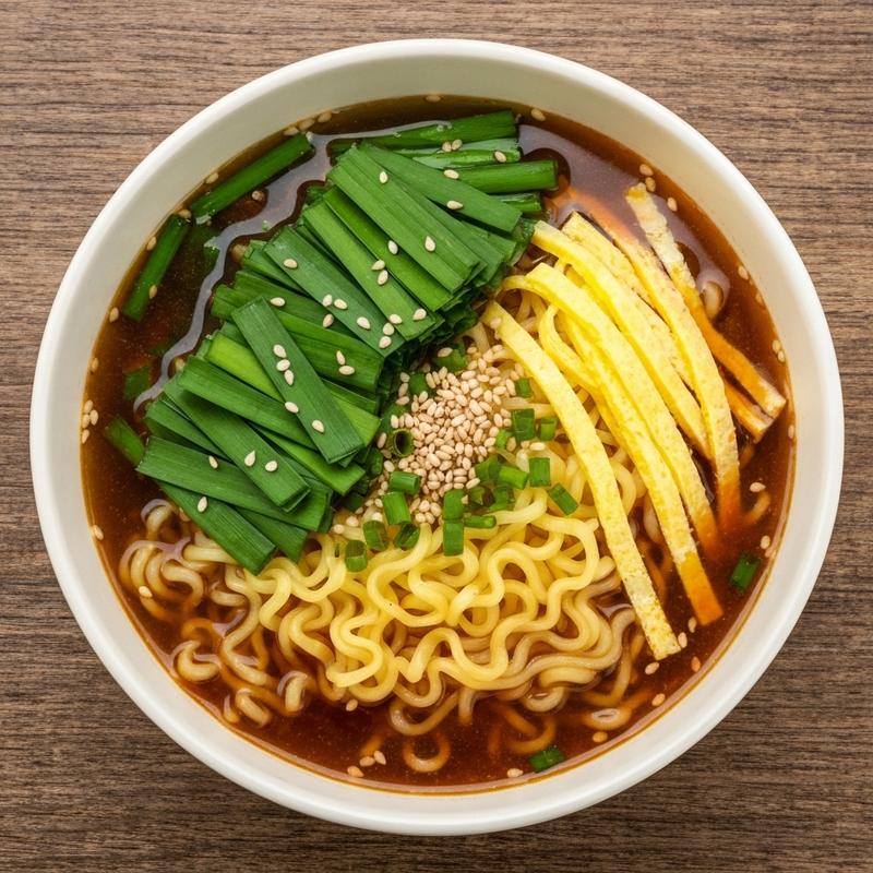 부추 라면