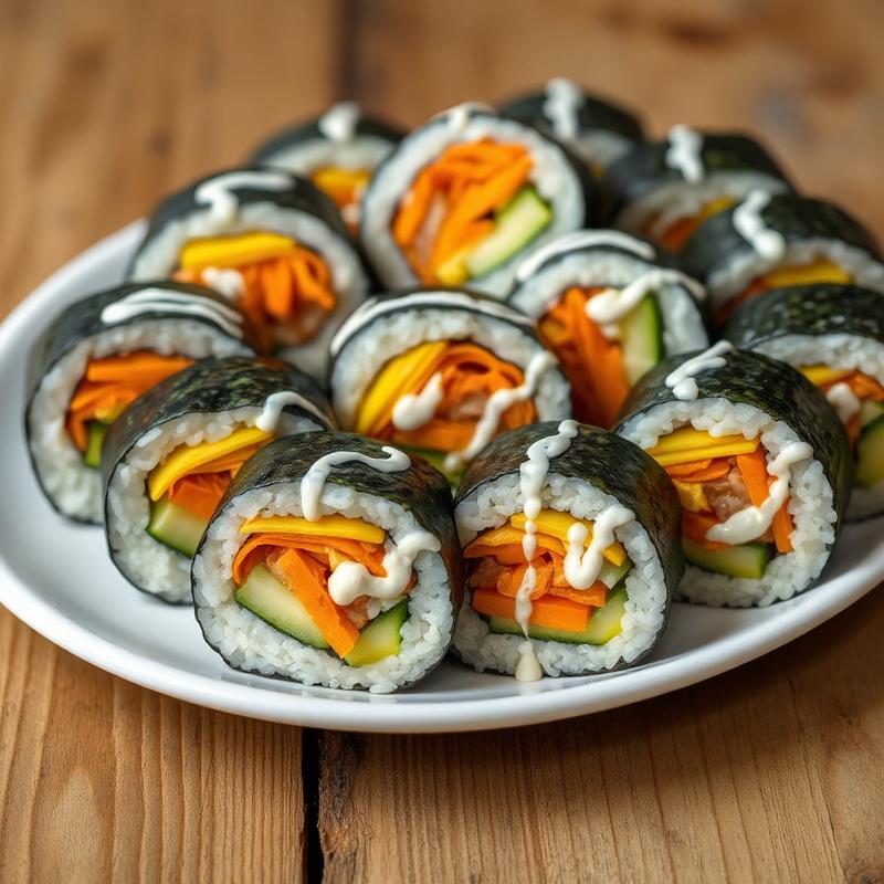 스팸 마요 김밥