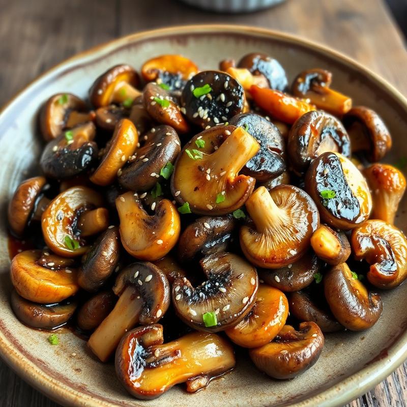 버섯볶음