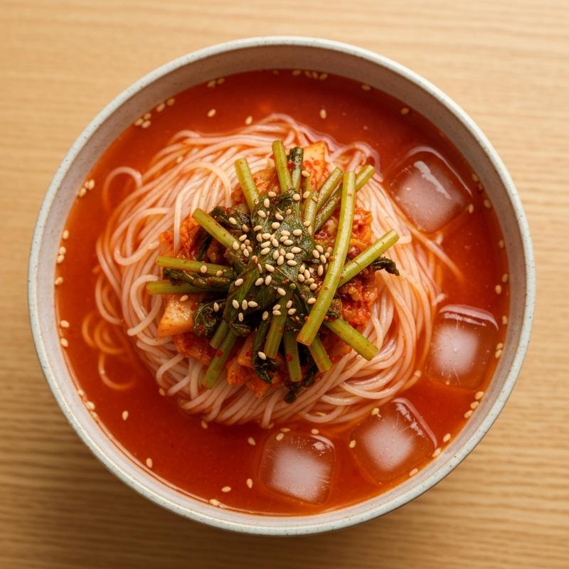 열무국수