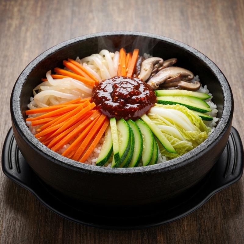 고추간장 비빔밥