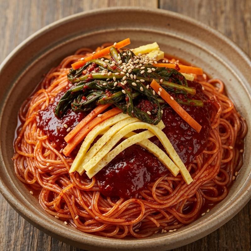 열무 비빔국수