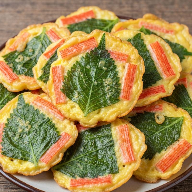 깻잎맛살전