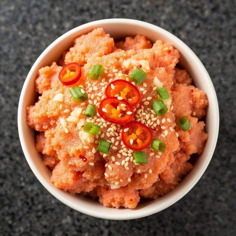 전자레인지 명란찜