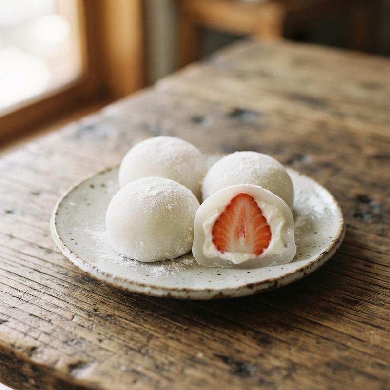전자레인지 요거트 찹쌀떡
