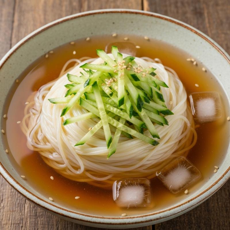 오이 냉국수