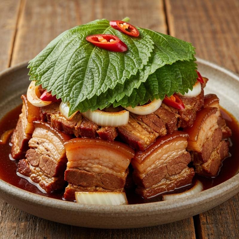 깻잎 삼겹살찜