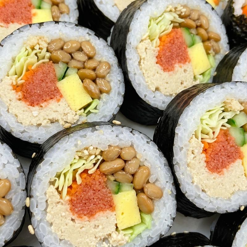 낫또 명란 김밥