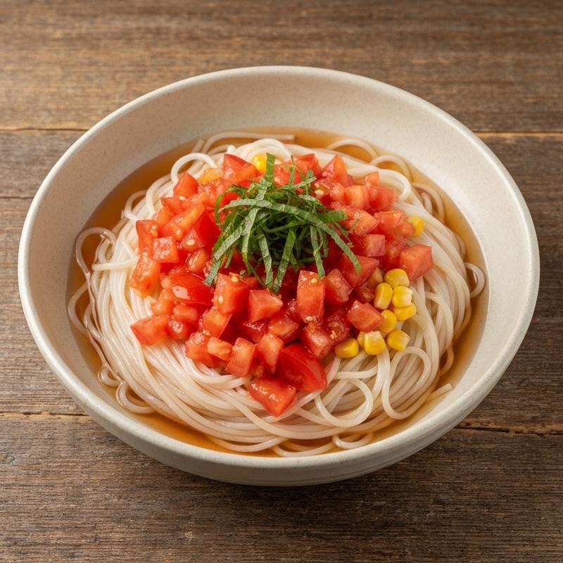 토마토 냉국수