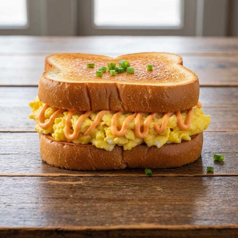 에그드랍 토스트