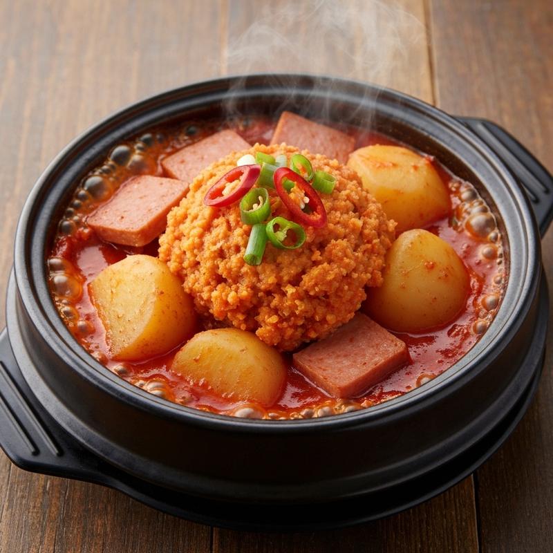 스팸 감자짜글이