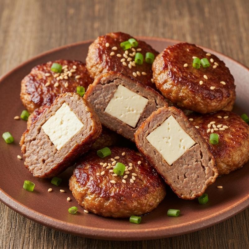 떡갈비 두부구이