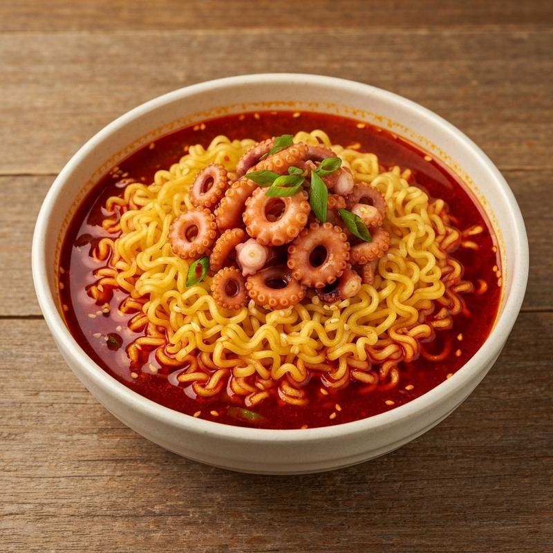 낙지 라면