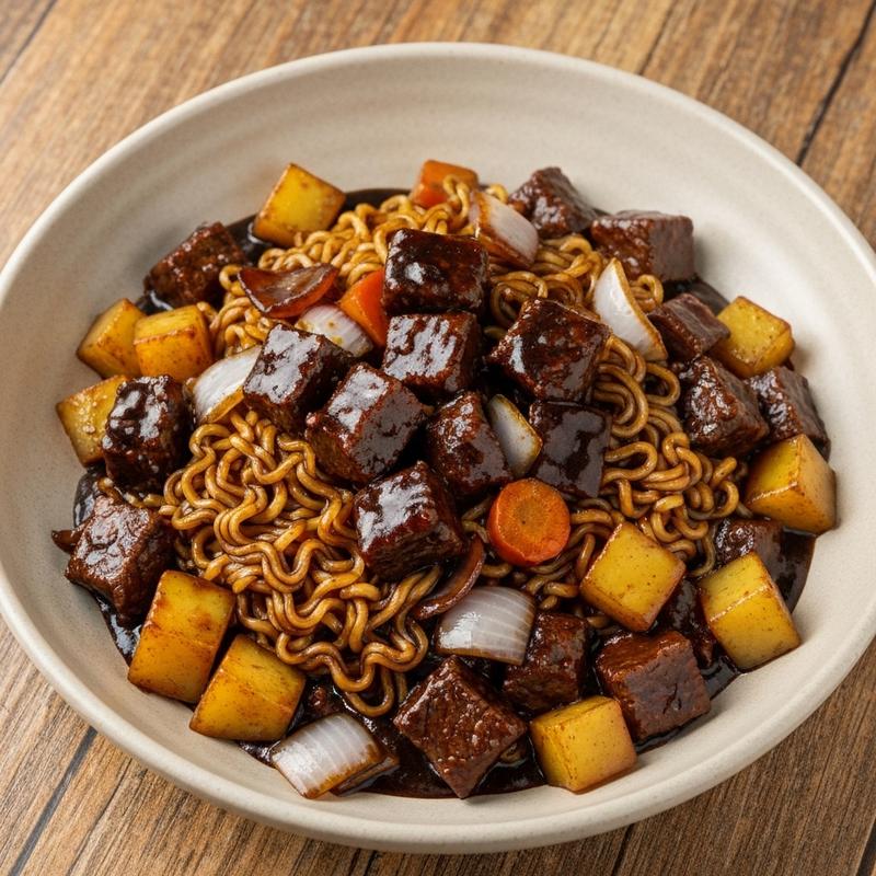 짜장 라면