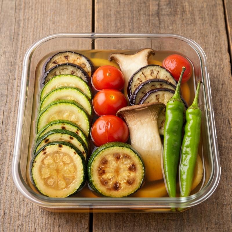 구운 채소 절임