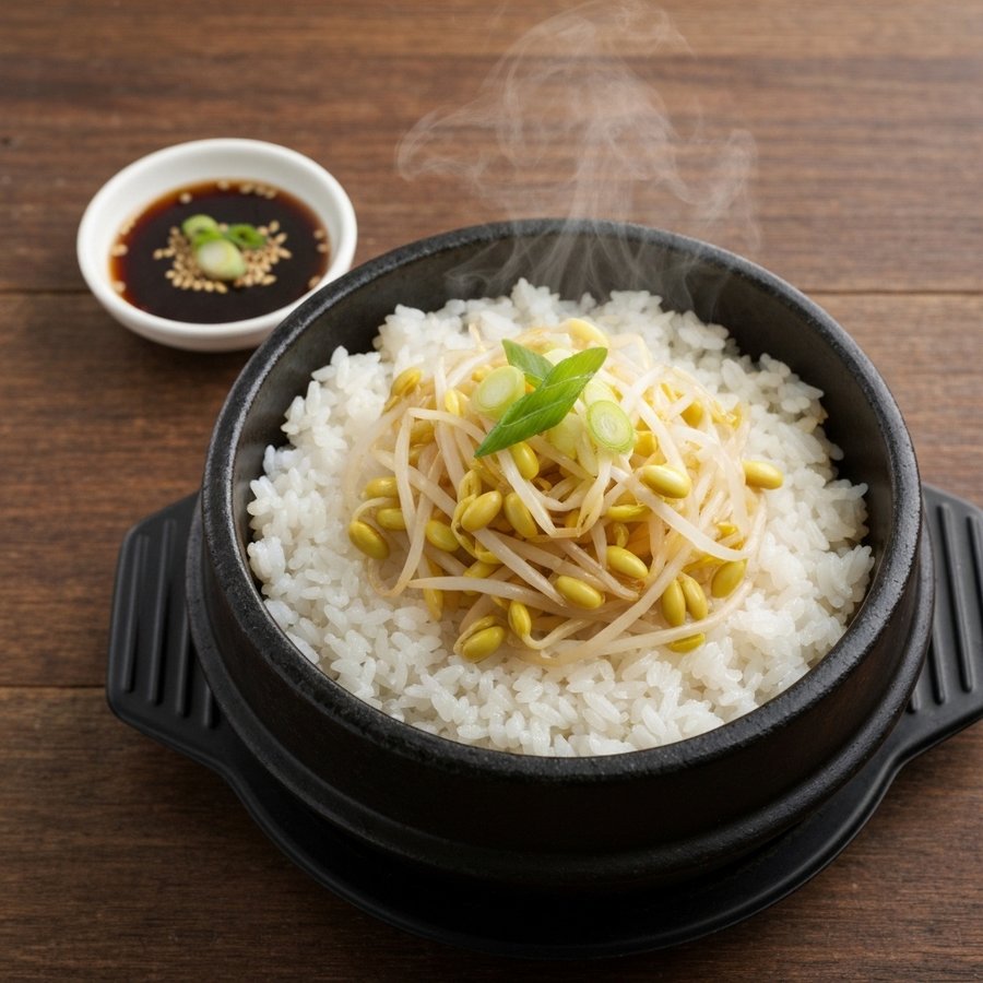 콩나물 솥밥