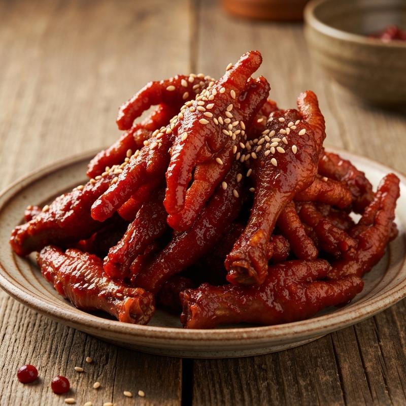 매콤 닭발