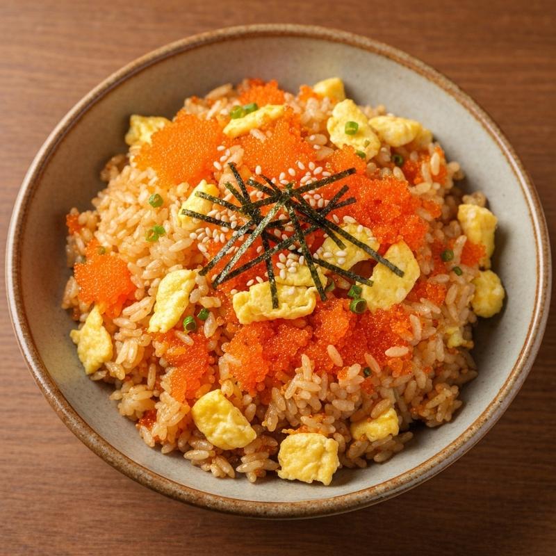 날치알볶음밥