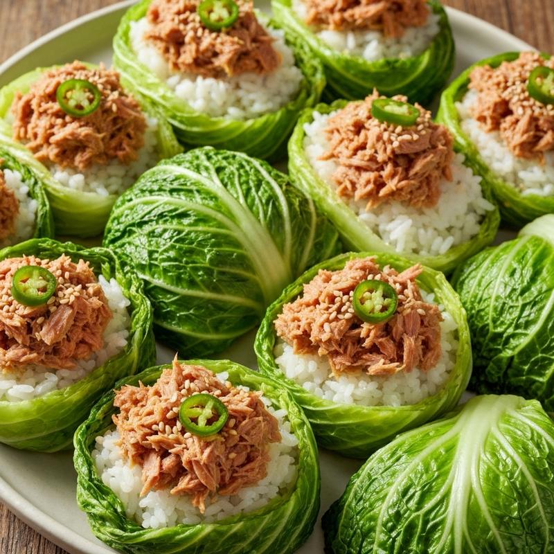 참치 양배추쌈